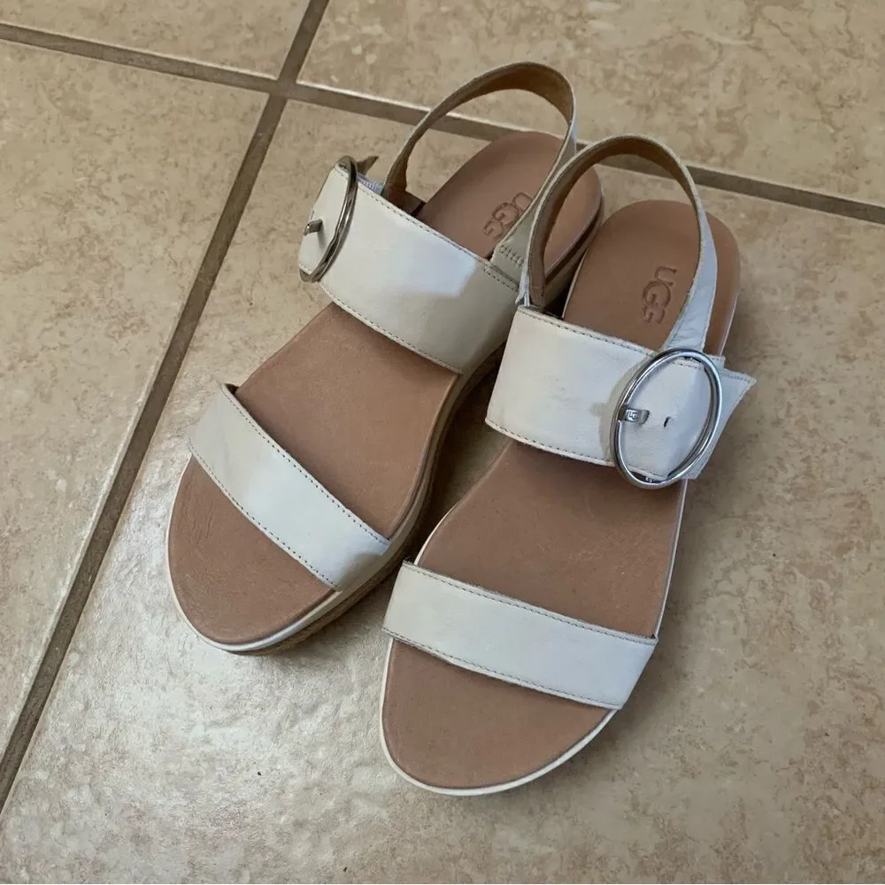UGG Platform Strap Sandals size 8.5